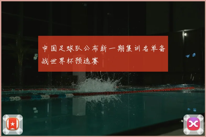 中国足球队公布新一期集训名单备战世界杯预选赛